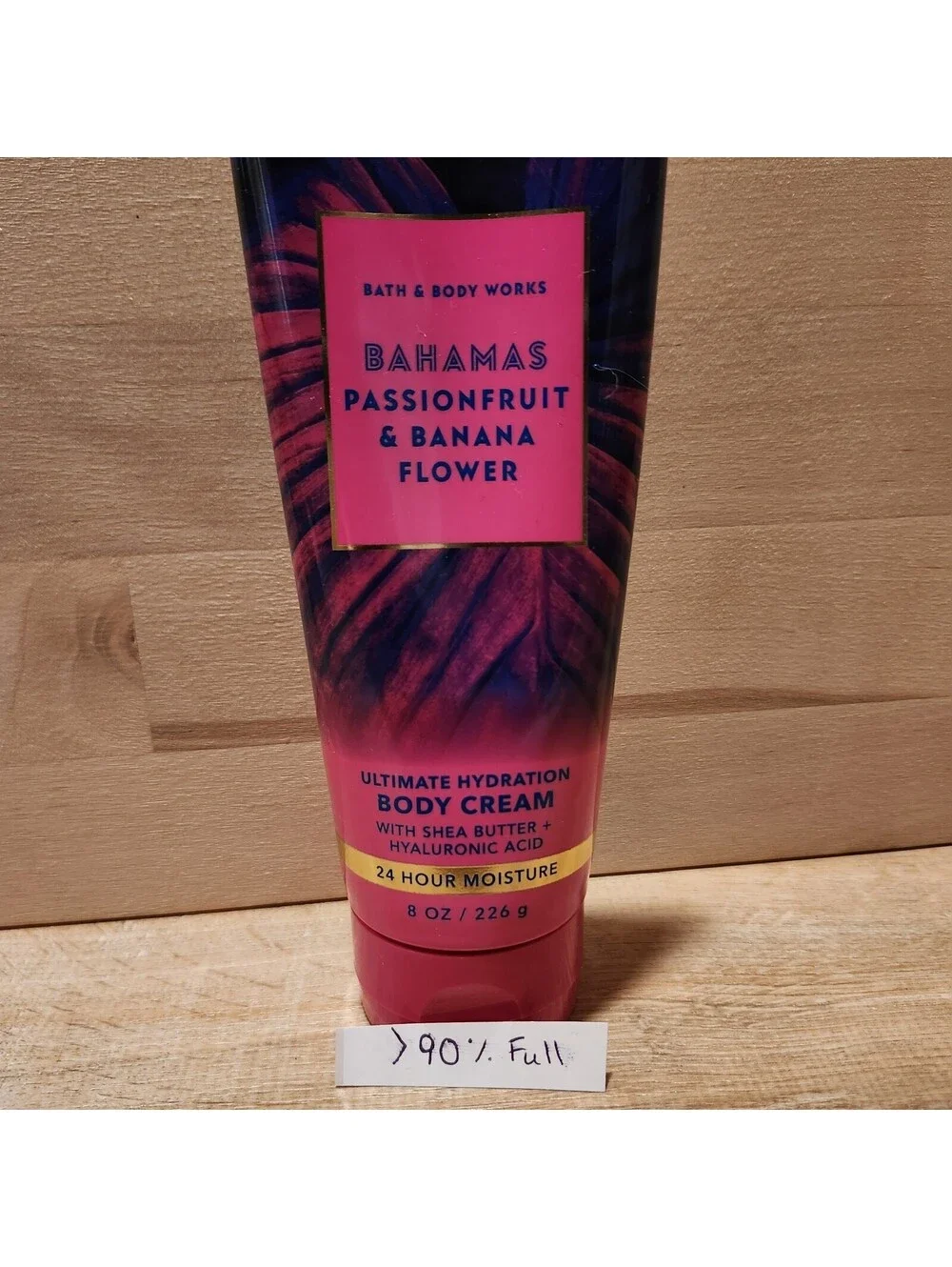 Bath & Body Works BAHAMAS PASSIONFRUIT & BANANA FLOWER Body Cream 8 OZ *as is